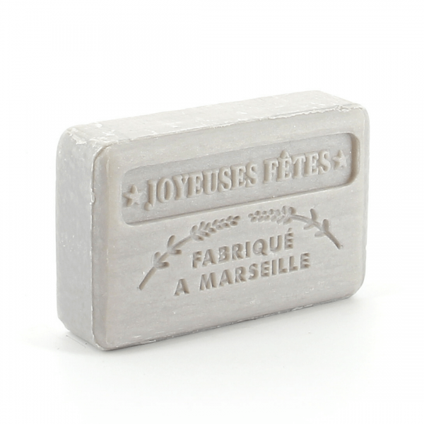 125g French Christmas Soap - Silver